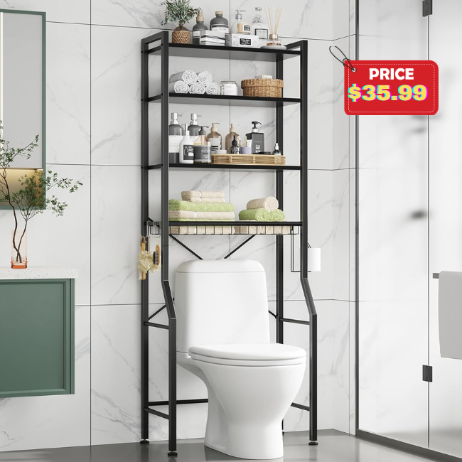 Over-The-Toilet Storage Rack Deal: Save 40% Today
