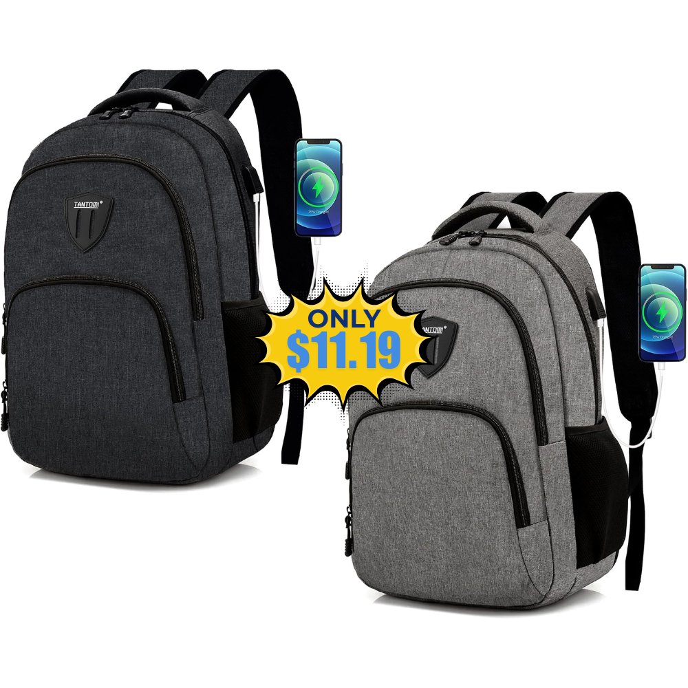 TANTOMI Travel Laptop Backpack Deal: Save 30%