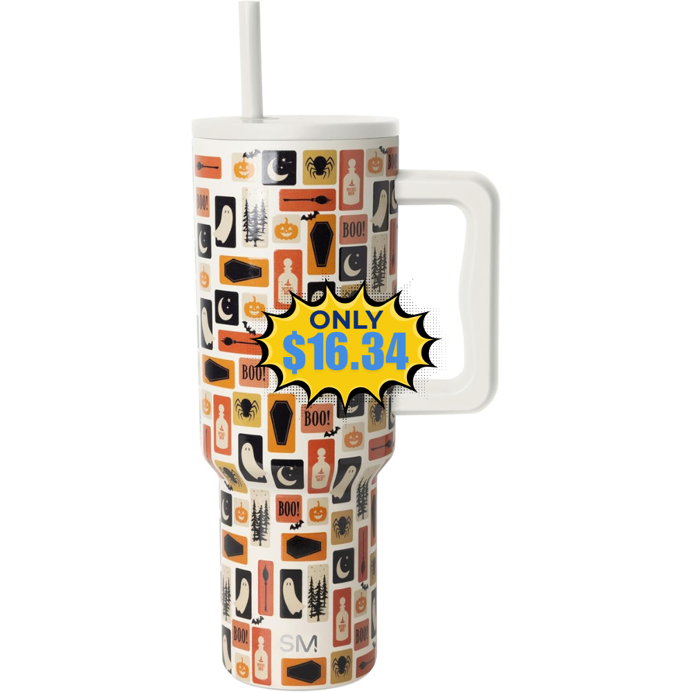 Simple Modern Halloween 40 oz Trek Tumbler Deal: Save 60%