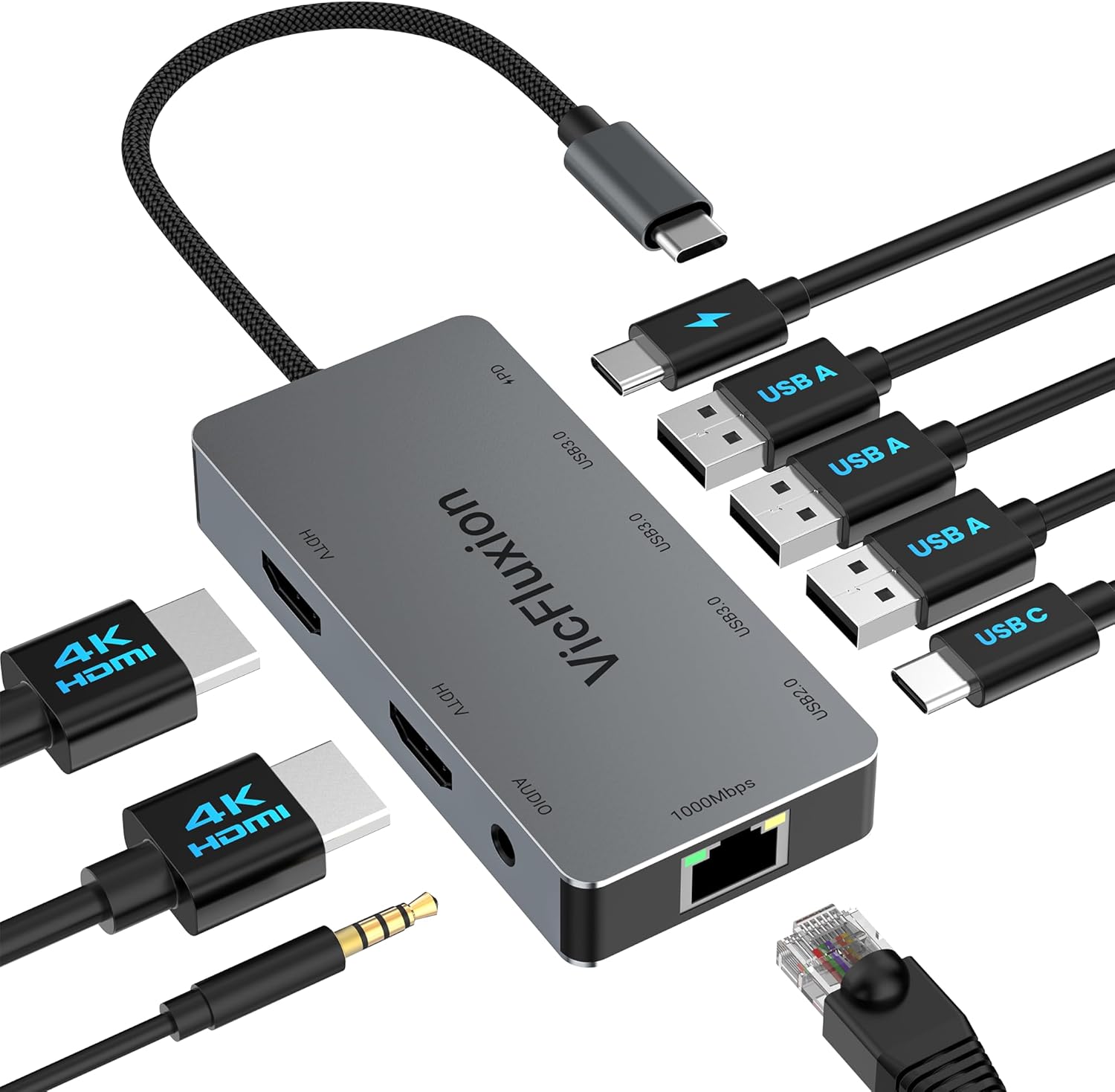 USB C Docking Station Dual Only $28.04 (Reg. $32.99) at Amazon