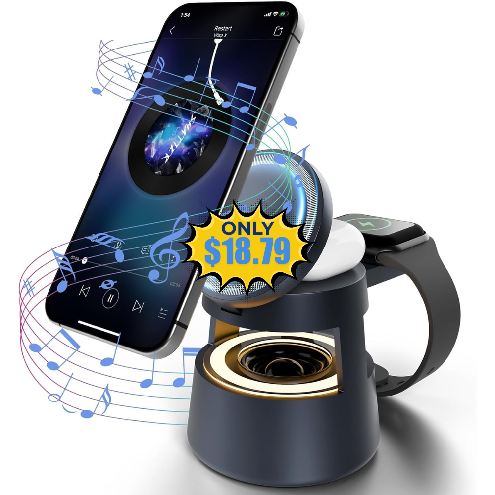 5 in 1 Magnetic Wireless Charger Deal: Save 15%