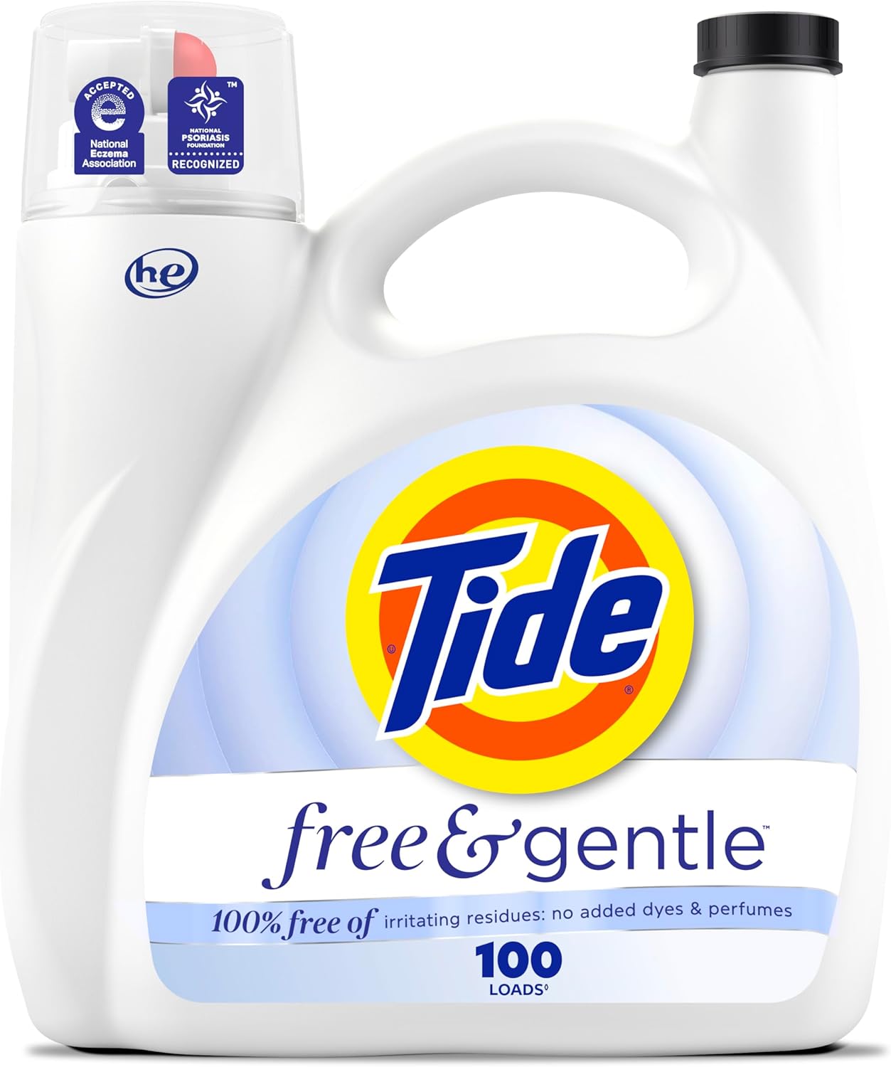 FOUR Tide Free & Gentle Liquid Only $18.64 (Reg. $19.99) at Amazon