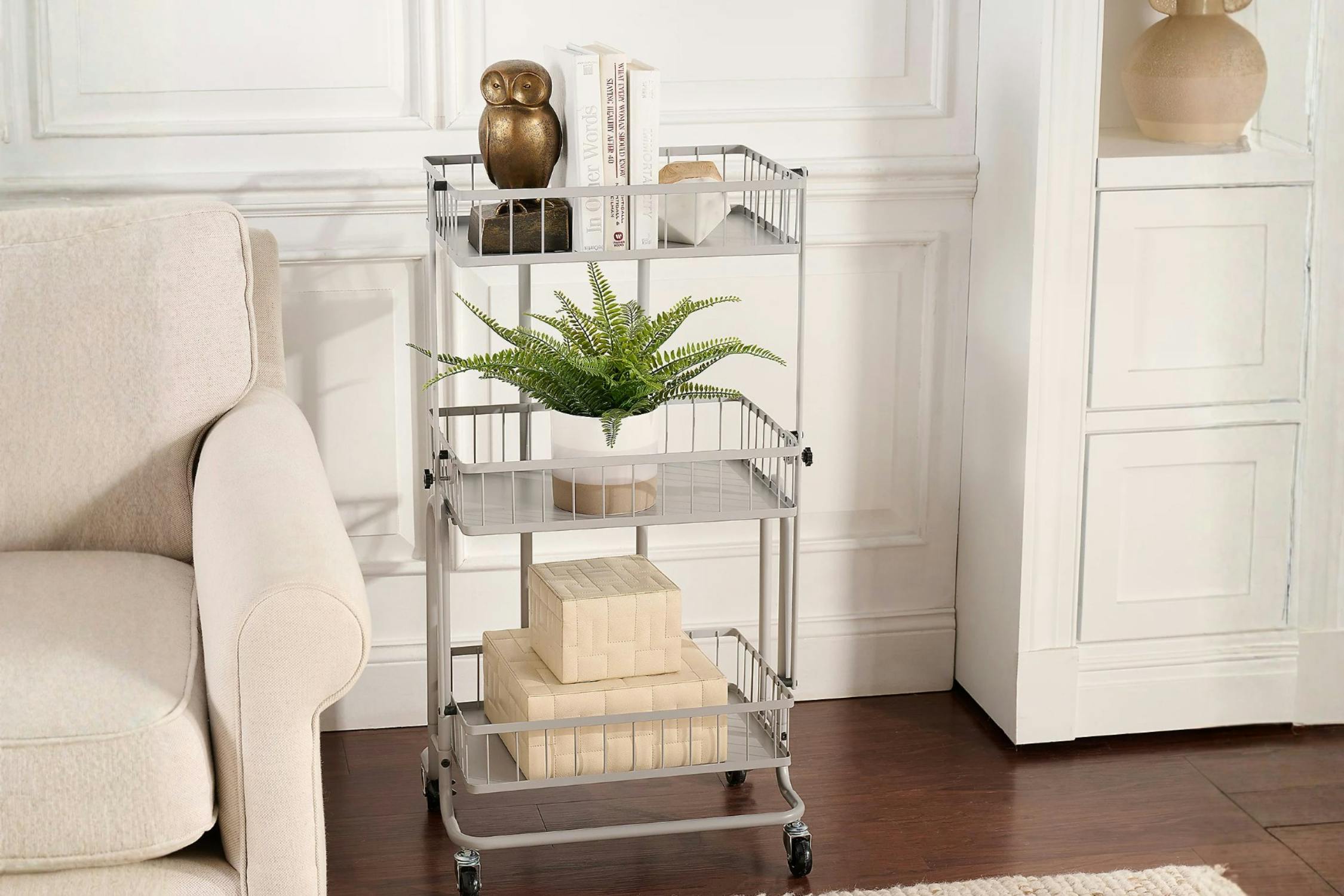 This Rolling Kitchen Cart Is Only $32 (Reg. $99) at QVC