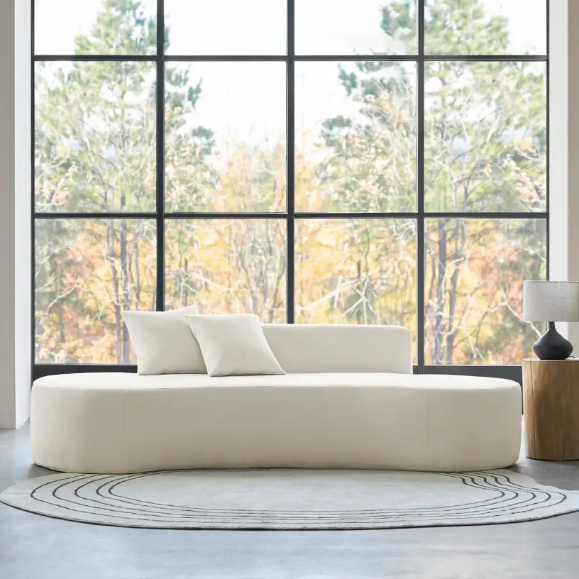 Nerio Boneless Modern 94″ Compression Foam Sofa Deal at Wayfair: Save $707.01