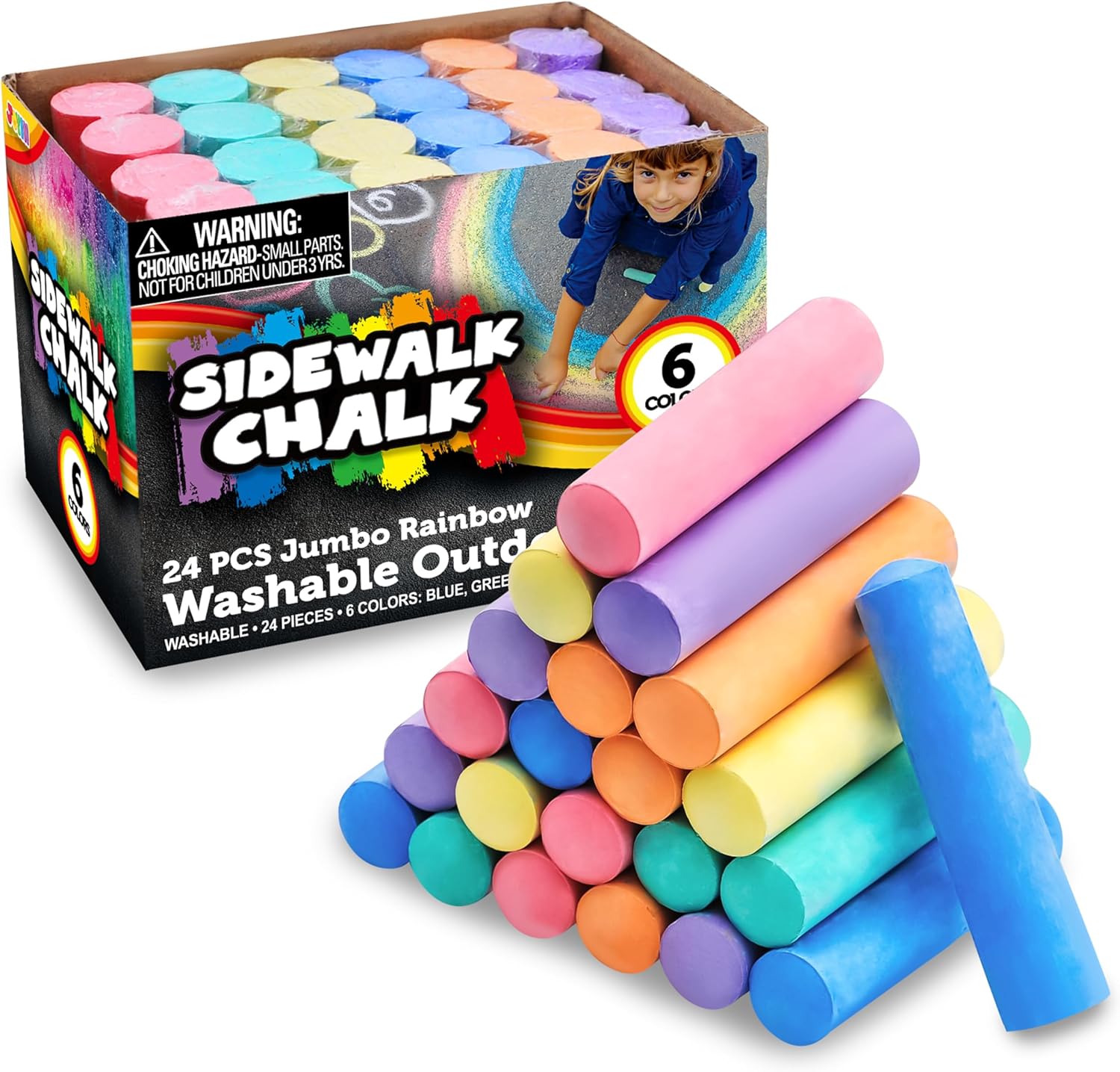 JOYIN 24 PCS Washable Sidewalk Only $11.99 (Reg. $19.99) at Amazon