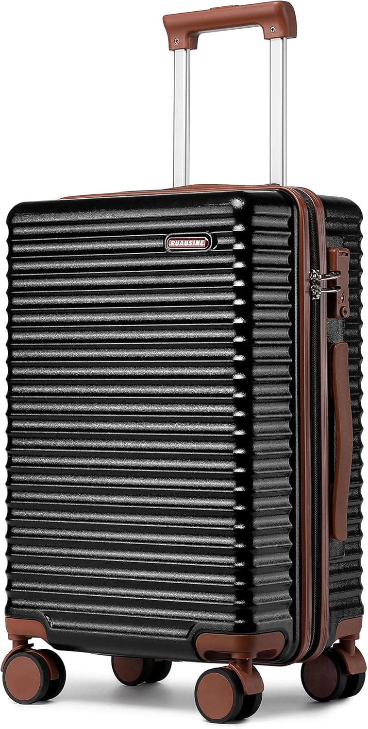 Ruausine 20-Inch Carry on Luggage,Carry-on Suitcase with Spi deal at Amazon