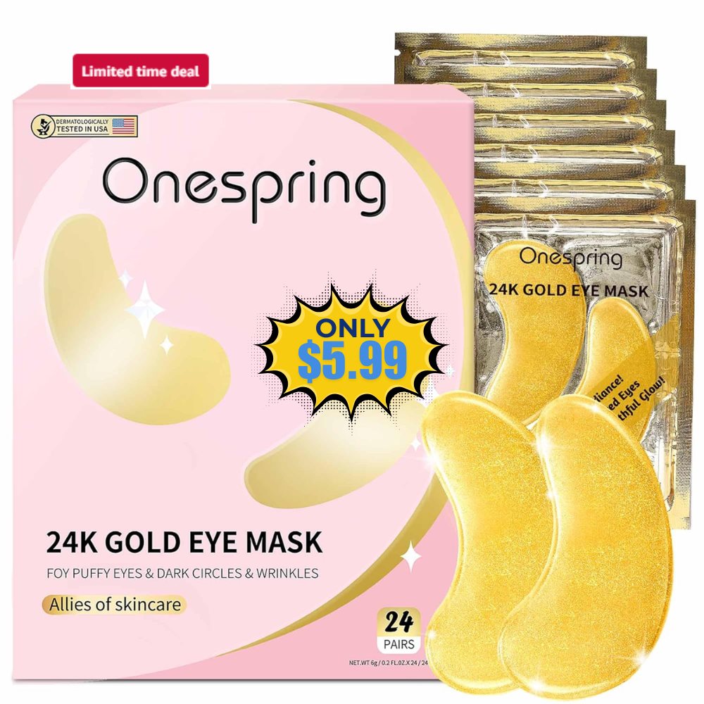 Onespring Under Eye Patches Deal: Save 15%