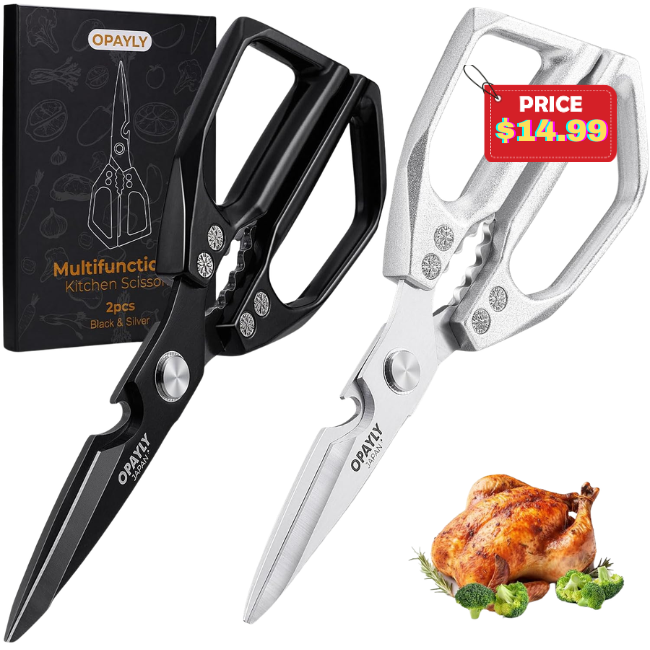 Kitchen Shears 2-Pack Deal: Save 50% at Amazon