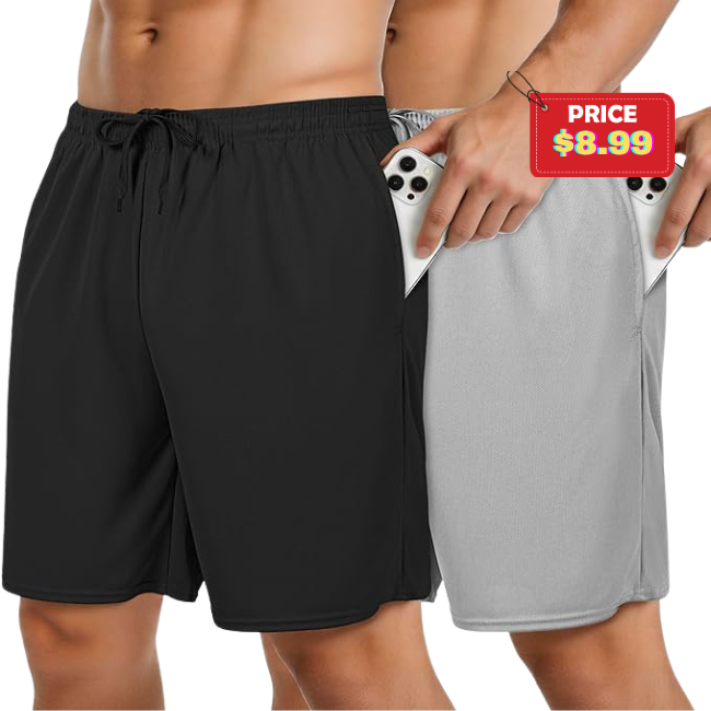 Mens Athletic Basketball Shorts Deal: Save 40% at Amazon