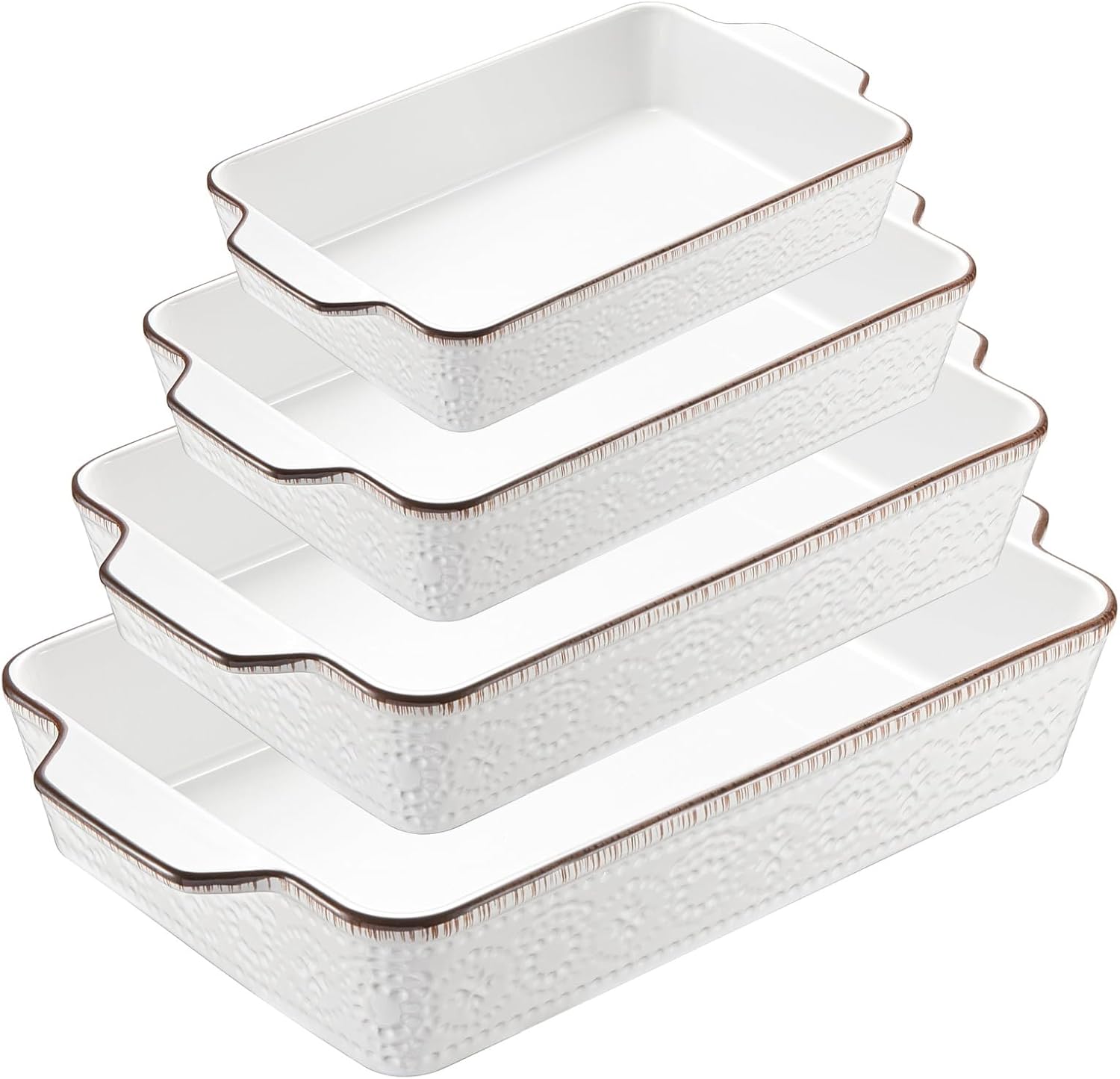 ONEMORE Casserole Dishes for Oven, Ceramic Only $59.99 at Amazon