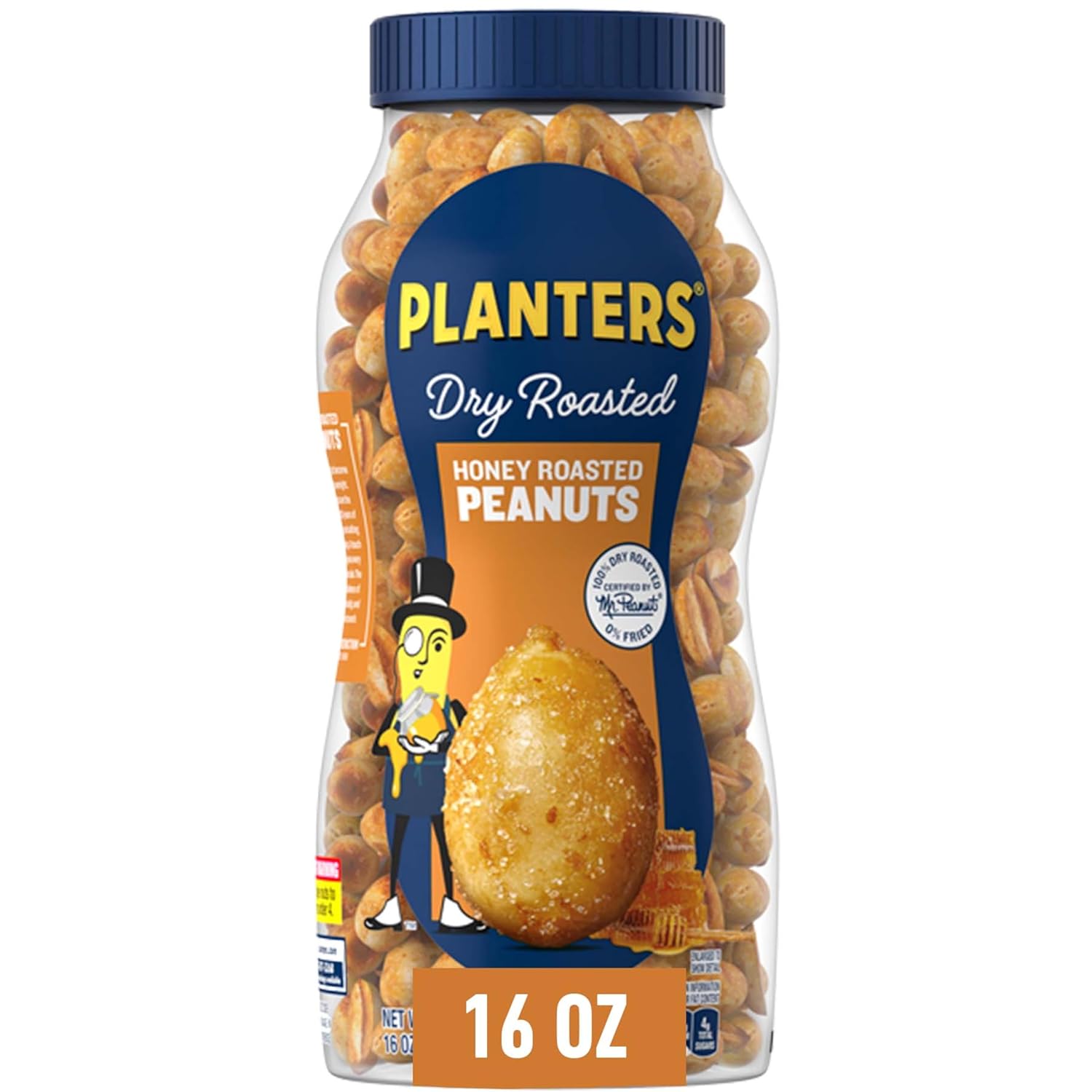 PLANTERS Honey Roasted Peanuts, 16 Only $3.13 (Reg. $3.13) at Amazon