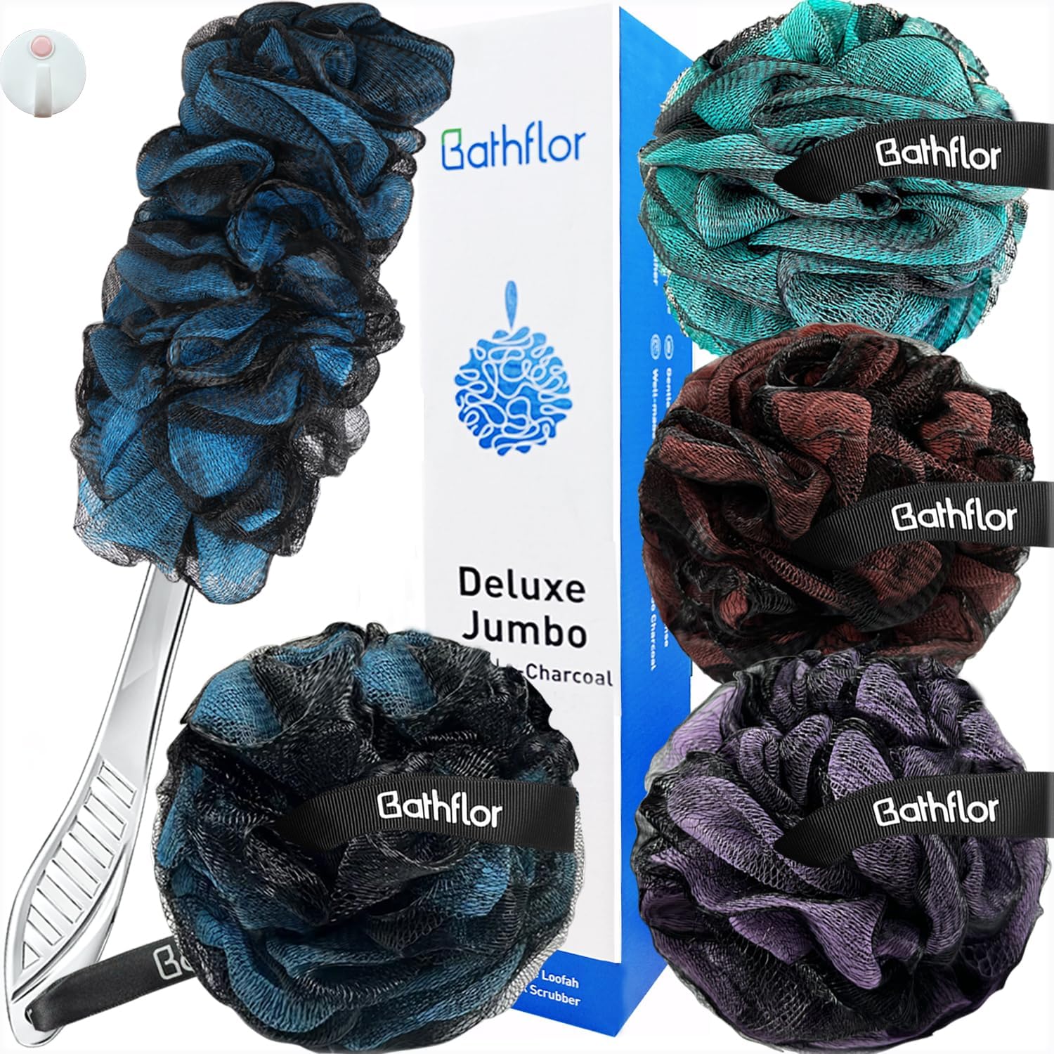 Bathflor Shower Loofah Sponge Only $17.99 (Reg. $19.99) at Amazon