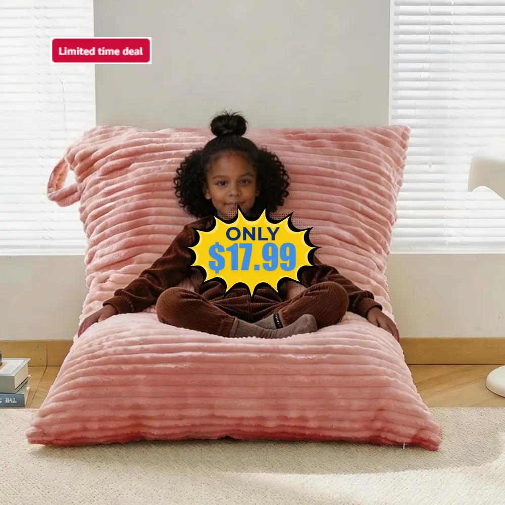 3 in 1 Kids Bean Bag Chair Bed blanket Deal: Save 31% at Amazon