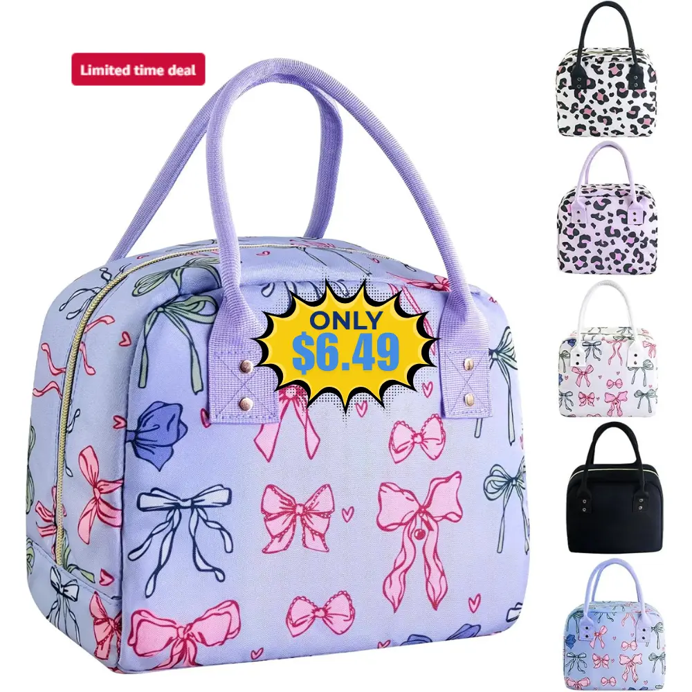Insulated Cute Lunch Bag Deal: Save 50% at Amazon
