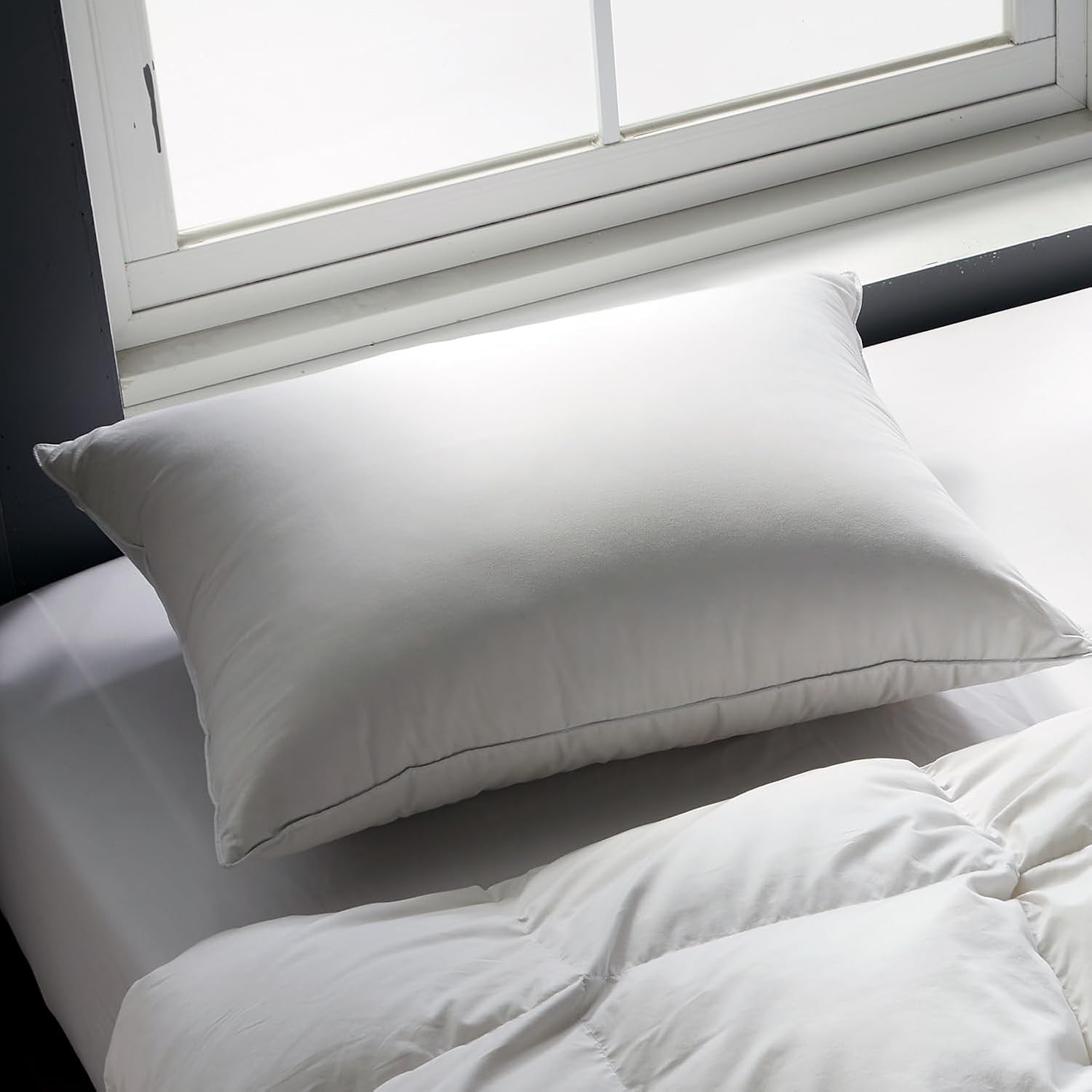 Globon Queen Size Firm Down Feather Pillow Deal: Save 15% at Amazon