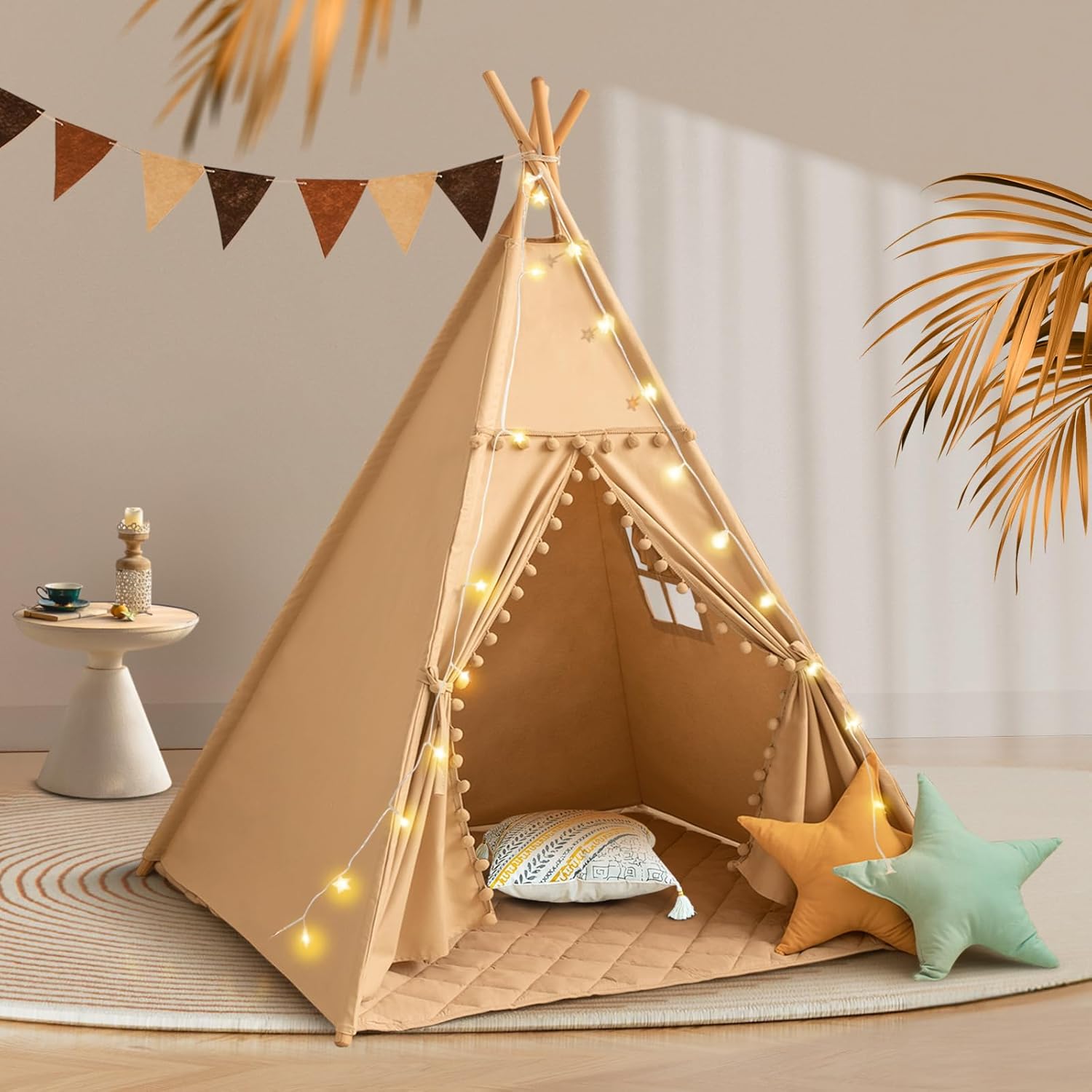 WIRHAO Teepee Tent for Kids Only $47.98 (Reg. $79.99) at Amazon