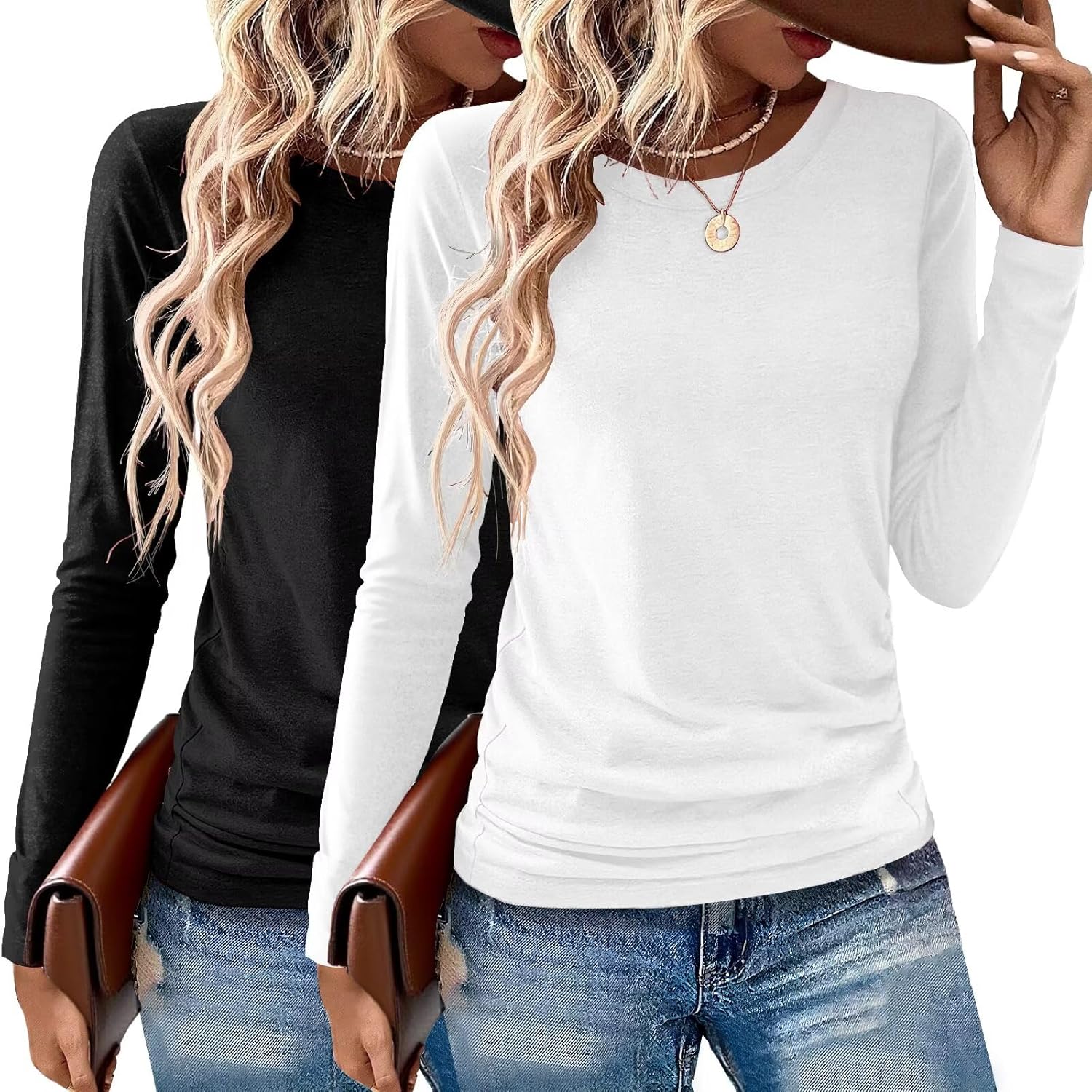 Gihgoew 2 Pack Womens Tops Only $17.99 (Reg. $17.99) at Amazon