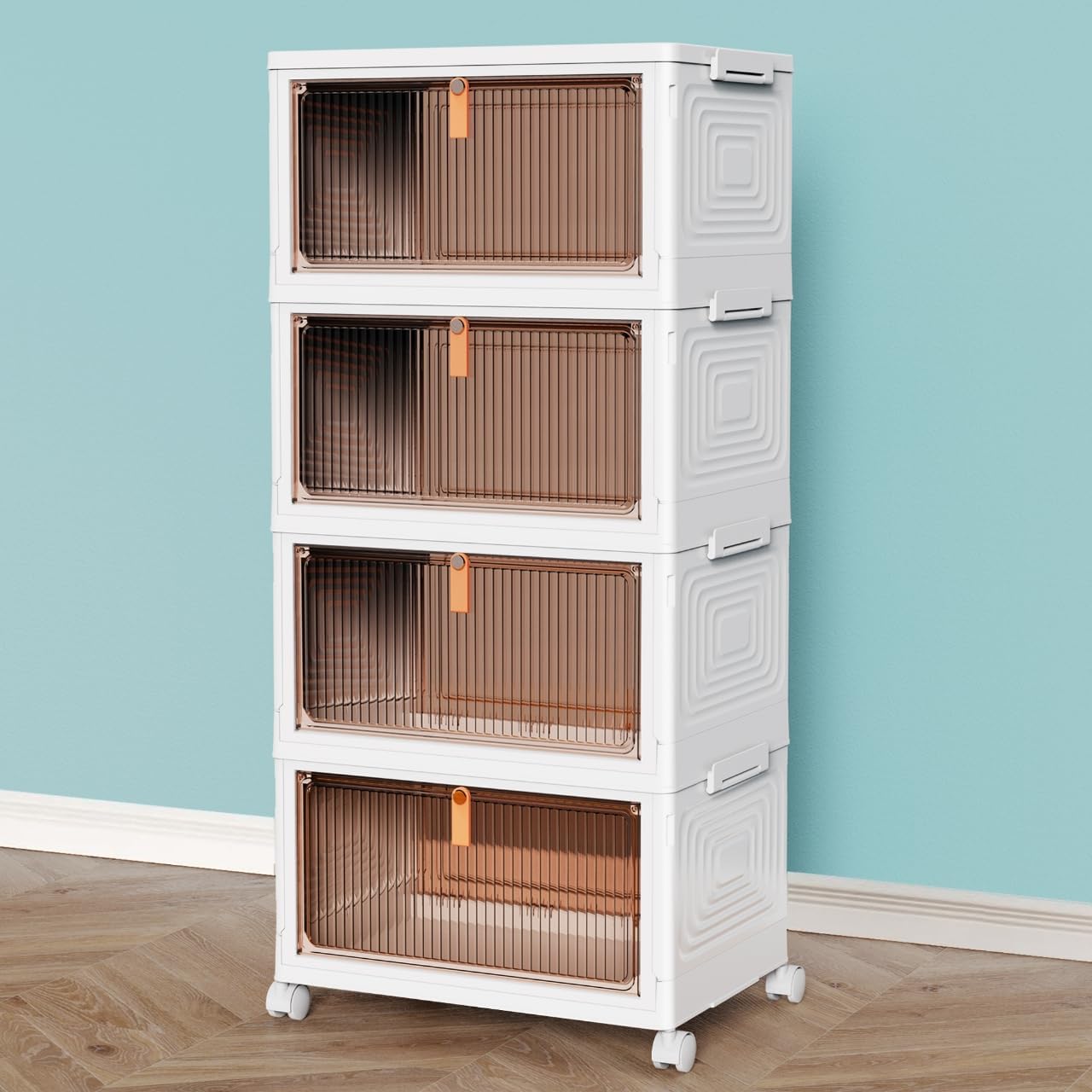 4 Tier Plastic Storage Bins Only Only $31.95 (Reg. $49) at Amazon