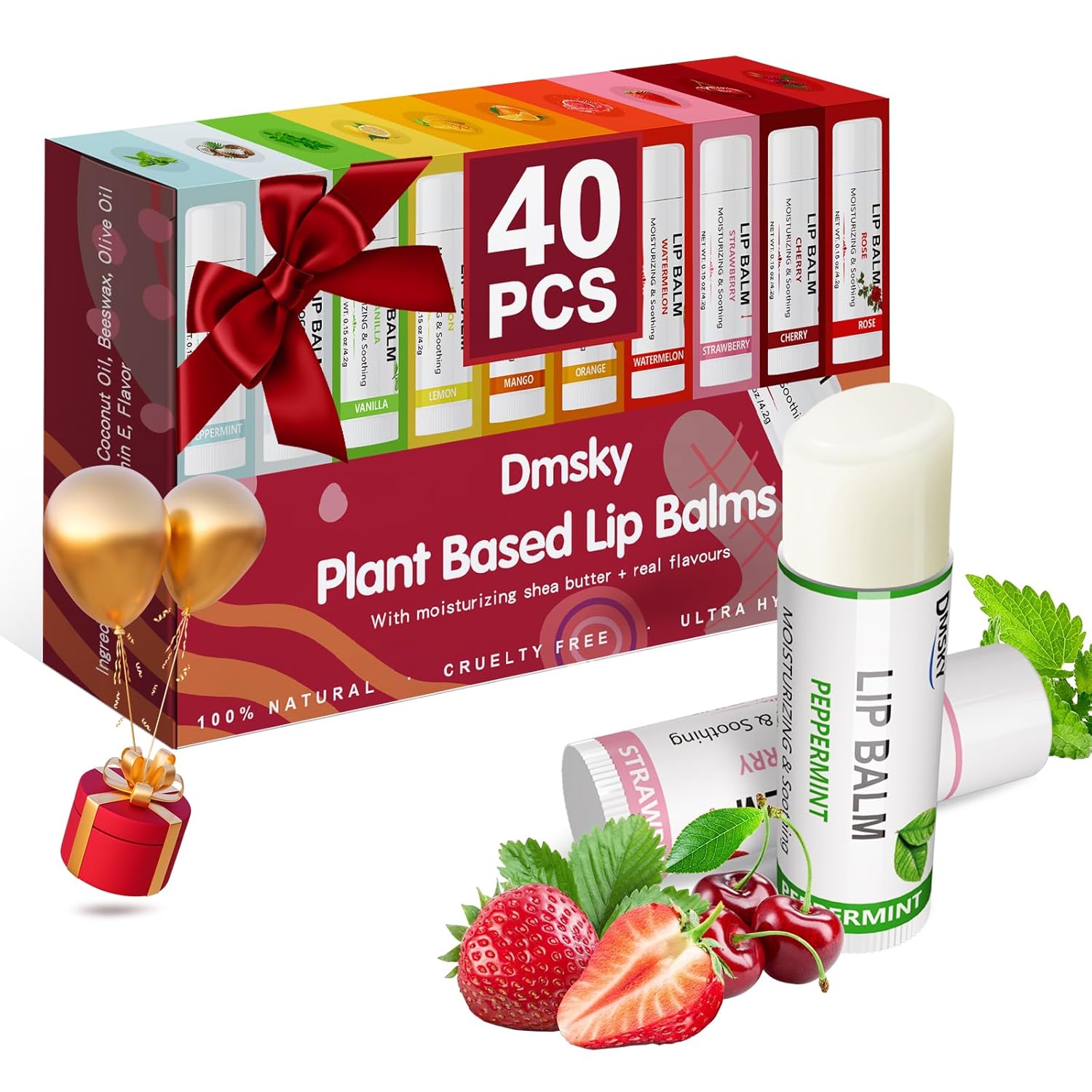 100% Natural Lip Balm 40-Pack Just Only $9.99 (Reg. $9.99) at Amazon