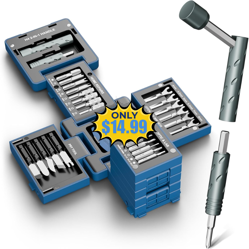 STREBITO 55-in-1 Precision Screwdriver Set Deal: Save $3 at Amazon