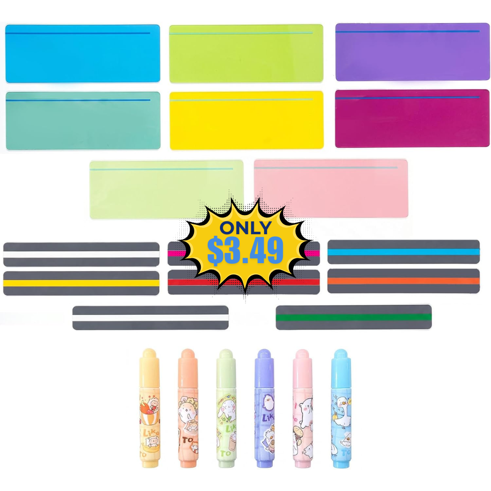 Koogel 22 Piece Reading Strips Kit Deal: Save $3.50 at Amazon