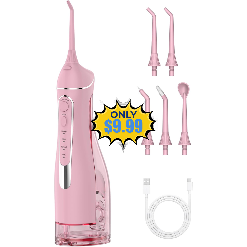 Cordless Portable Water Dental Flosser Pick Deal: Save 13% at Amazon