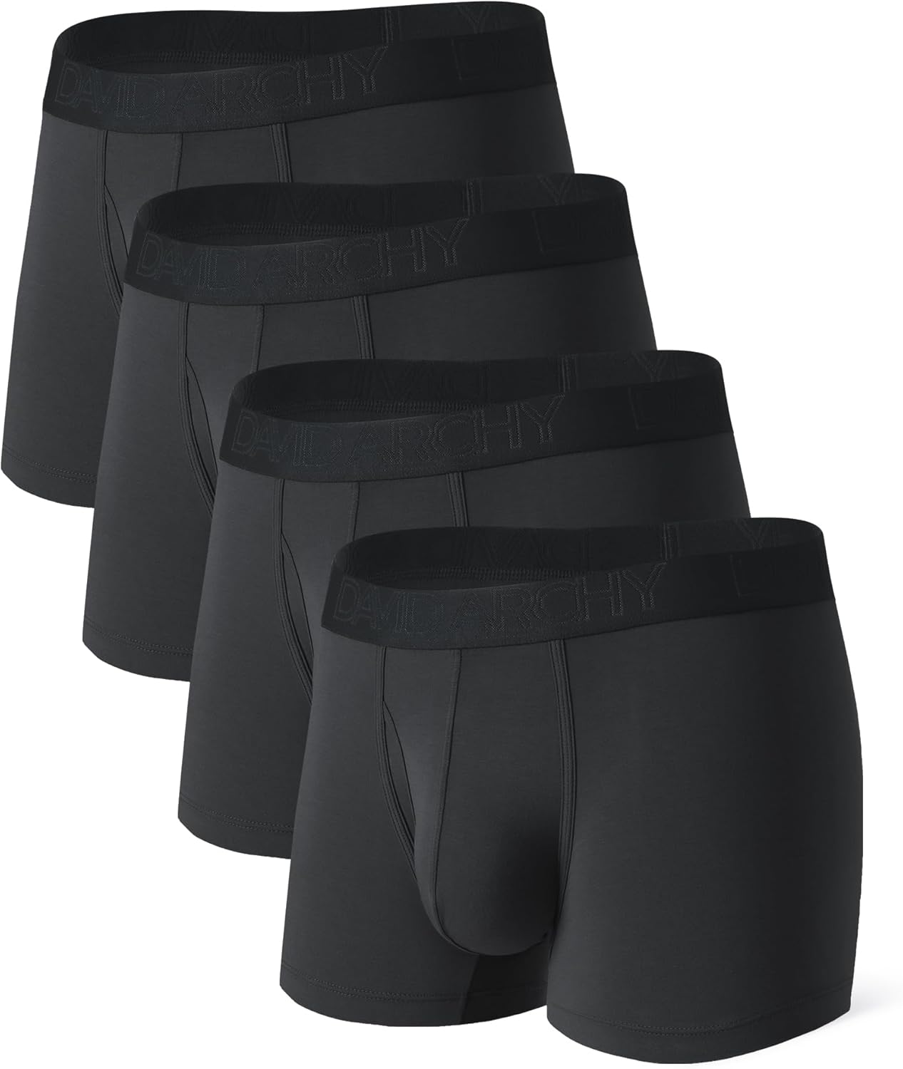 DAVID ARCHY Men’s Underwear Stretch Soft Trunks Underwear Br deal at Amazon