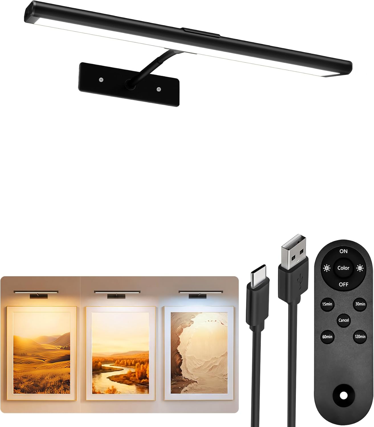 EZVALO Picture Light for Wall Only $17.1 (Reg. $26.99) at Amazon