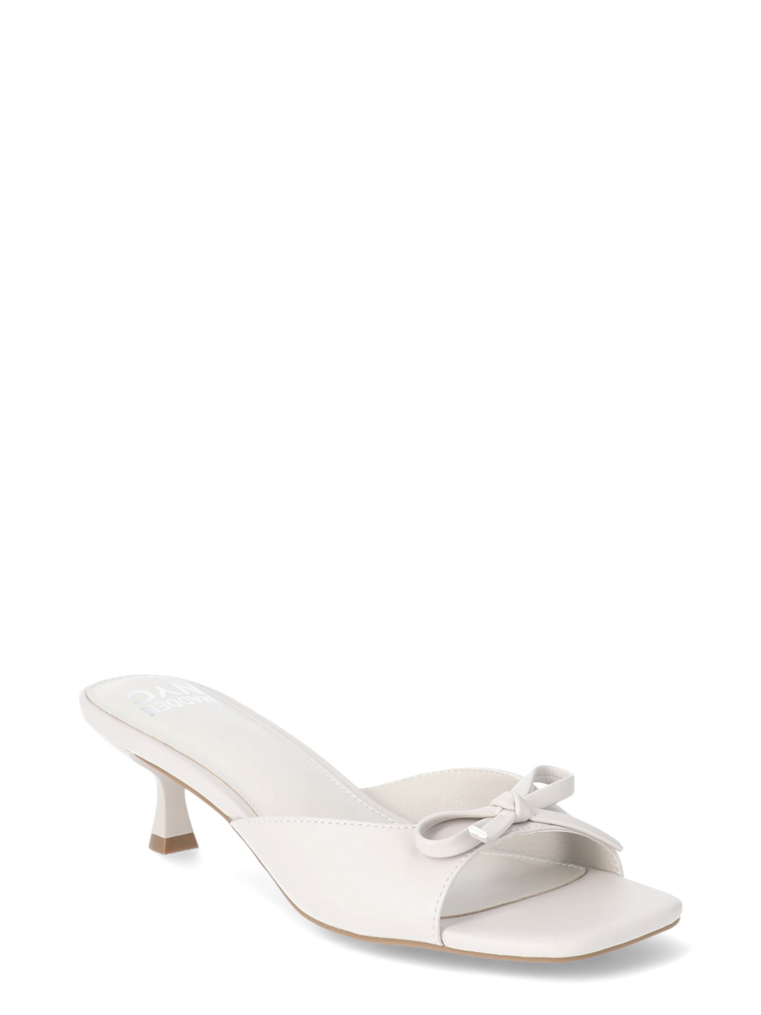 Madden NYC Women’s Faux Snakeskin Kitten Heel Sandals for $13