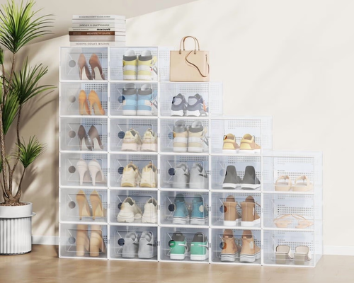 Stackable Shoe Box 12-Pack Deal at Walmart: $17.99