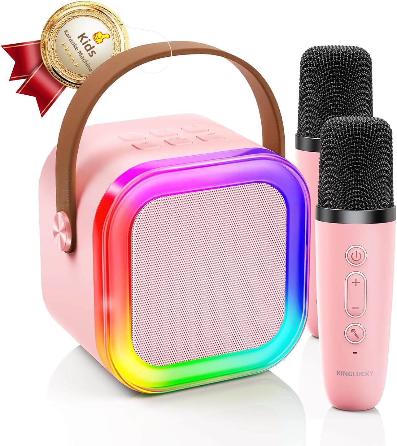 Kinglucky Mini Karaoke Machine for Kids, Top Birthday Gift P deal at Amazon