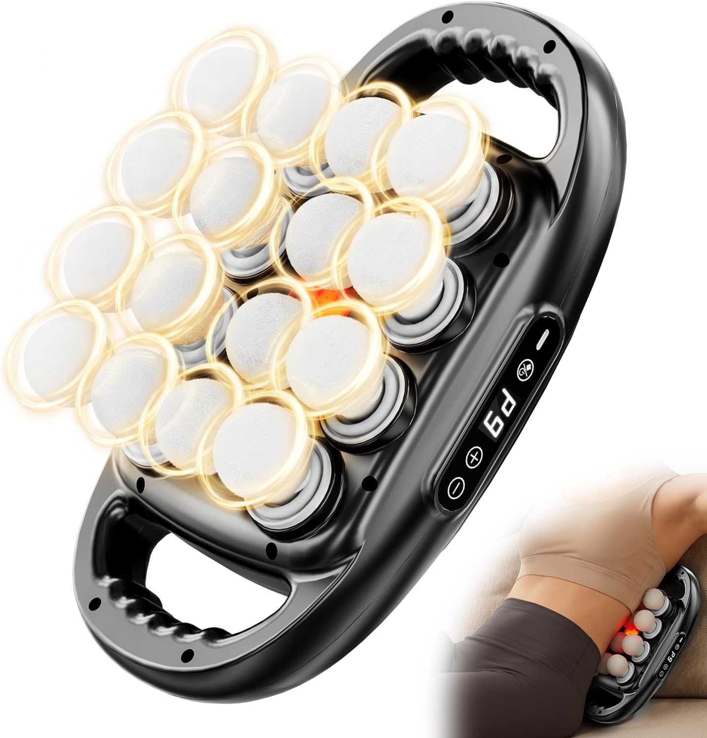 Binxalin 16 Head Deep Tissue Massage Gun Only $66.99 at Amazon