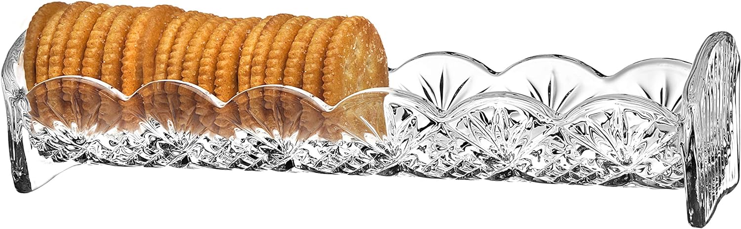 Godinger Crystal Cracker Tray Just Only $9.99 (Reg. $20) at Amazon