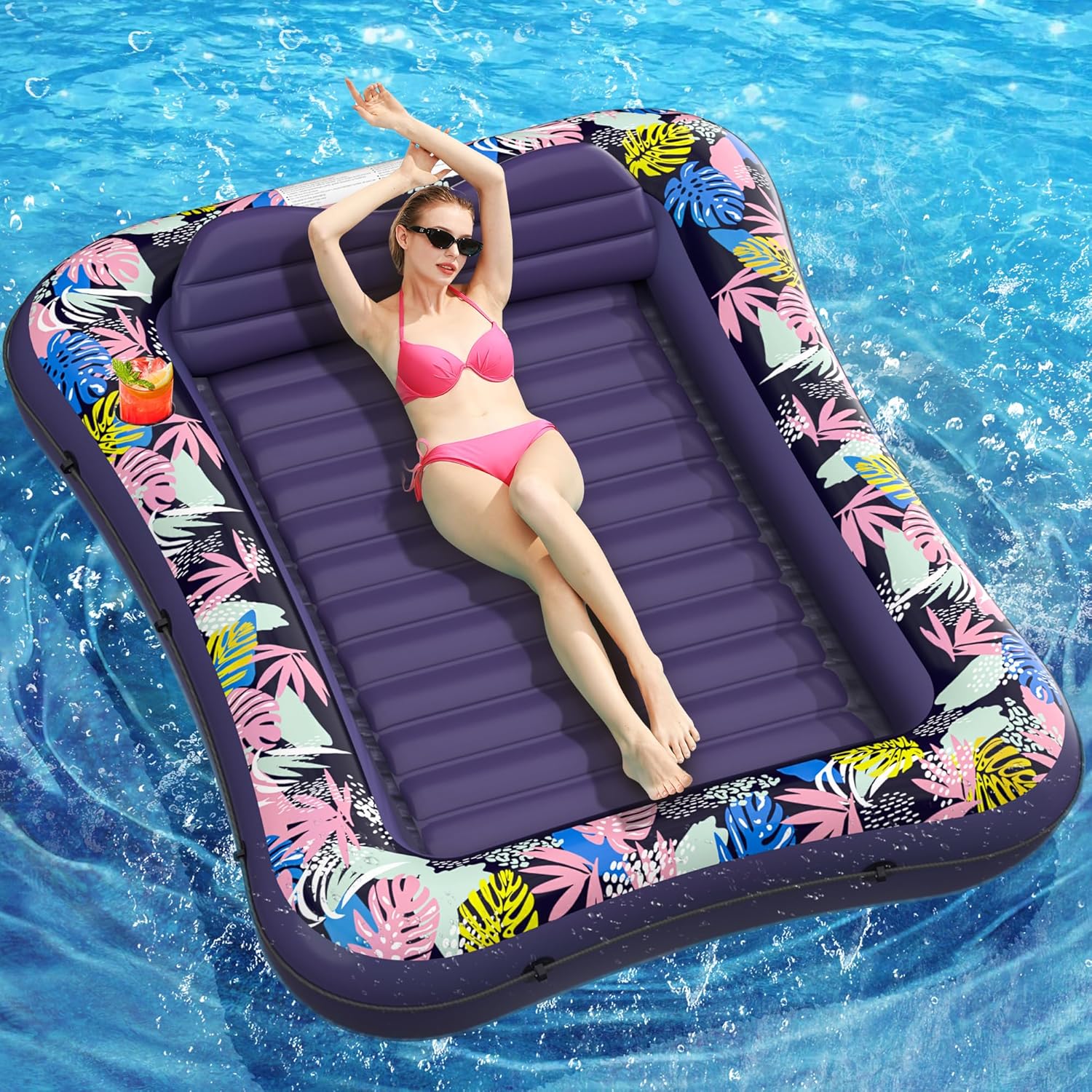 Tanning Pool Lounger Float Only $29.99 (Reg. $45.98) at Amazon