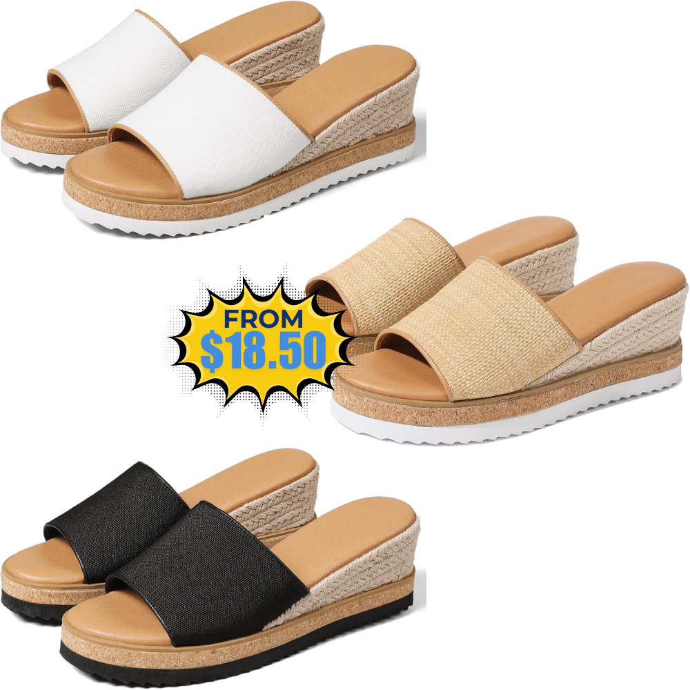 Mikarka Womens Wedge Sandals Deal: Save 63% at Amazon