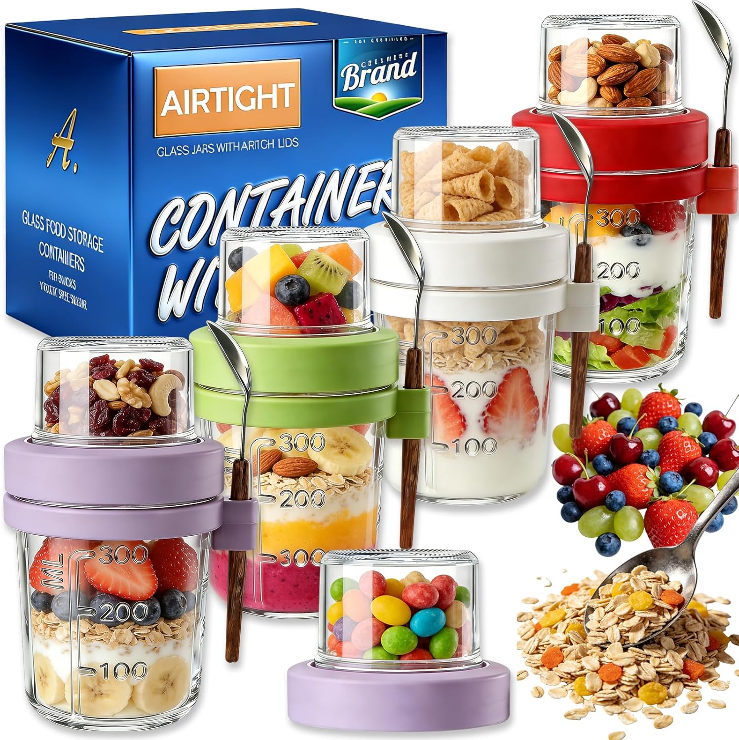 Overnight Oats 16oz Containers Only $24.99 (Reg. $31.99) at Amazon
