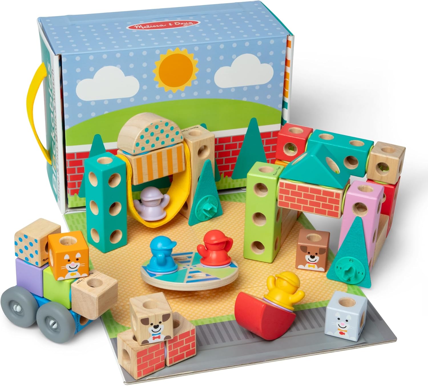 Melissa & Doug Blockables Town Snap Only $22.99 (Reg. $44) at Amazon