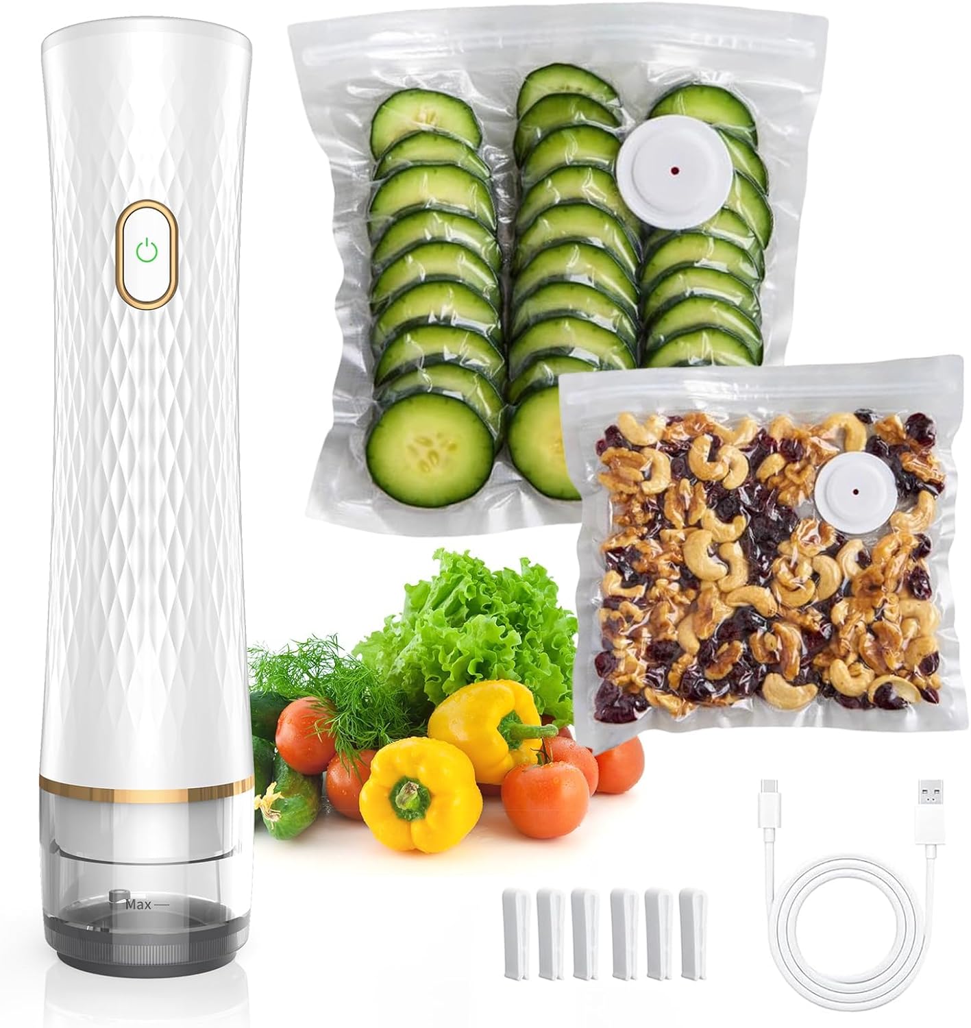 Olecha Handheld Vacuum Sealer for Food, Compact Portable Vac deal at Amazon