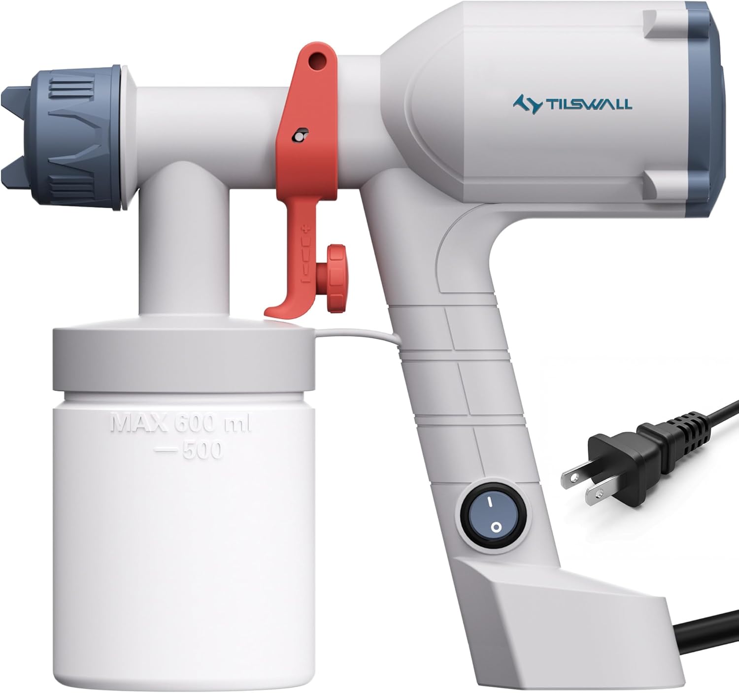 Tilswall Paint Sprayer,Upgraded Ultra-Light Electric Paint S deal at Amazon