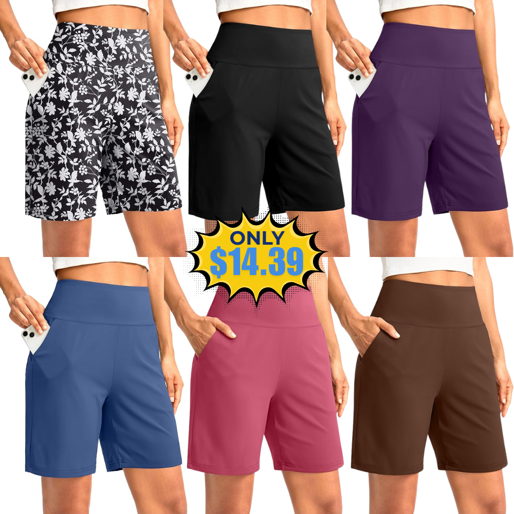 G Gradual Women’s Bermuda Long Shorts Deal: Save 14% at Amazon