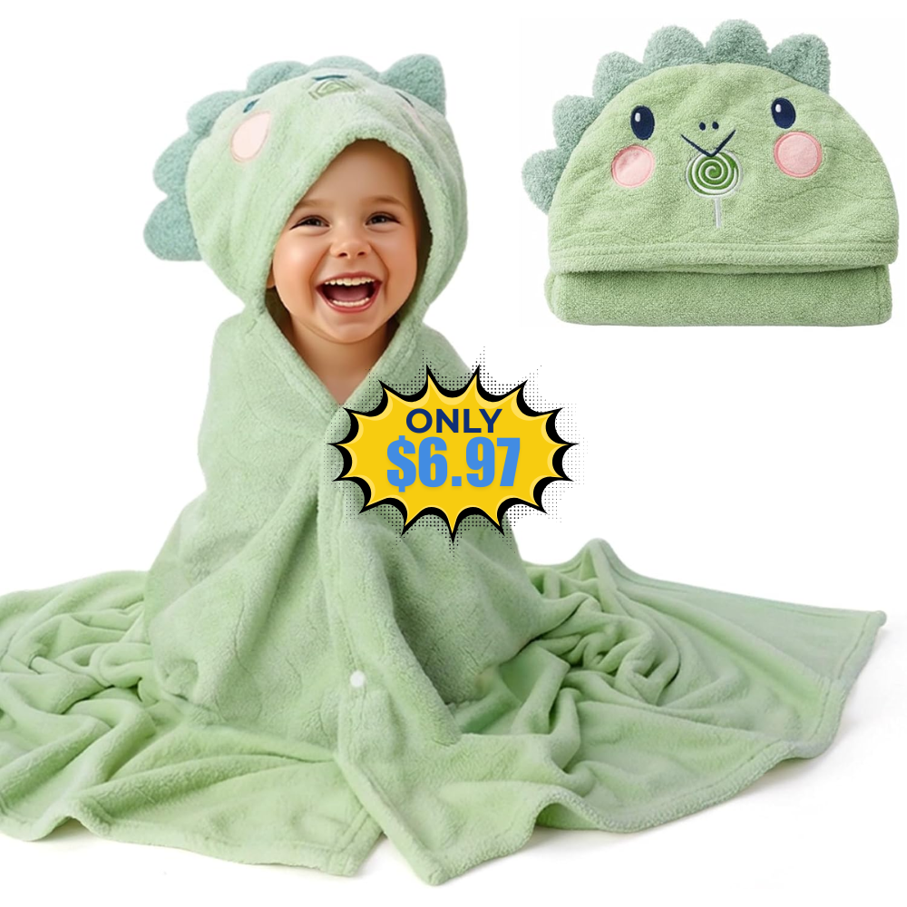 Toddler Towels with Hood Deal: Save $6.98 at Amazon