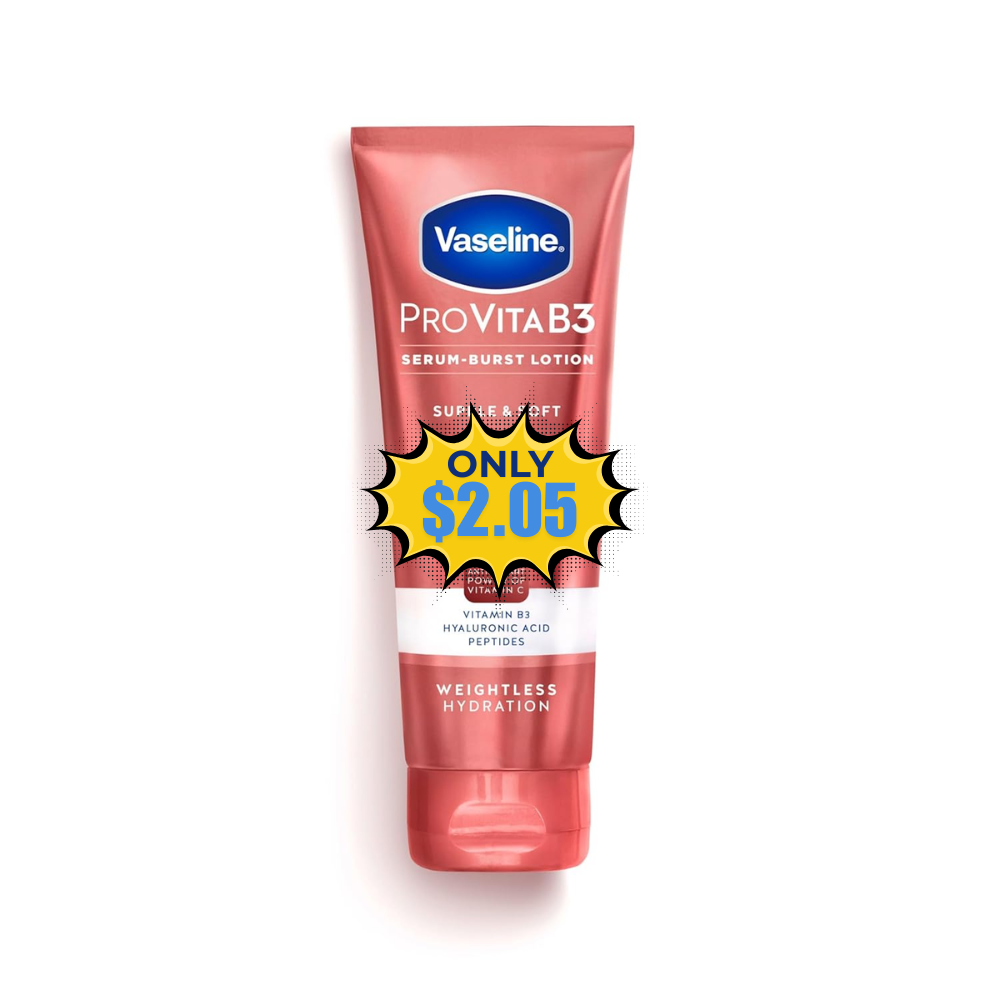 Vaseline Pro VitaB3 Serum Burst Lotion Deal: Save 28% at Amazon