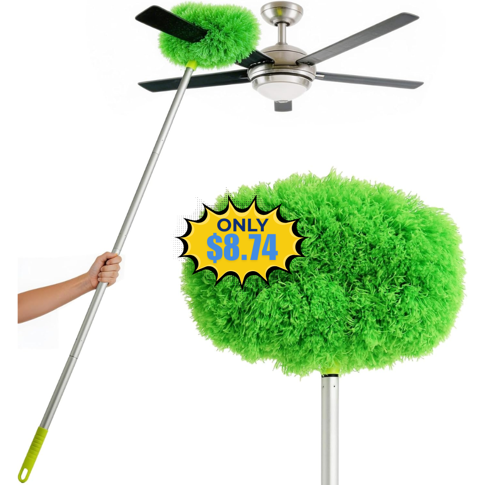 Eyliden 68″ Ceiling Fan Duster Deal: Save 30% at Amazon