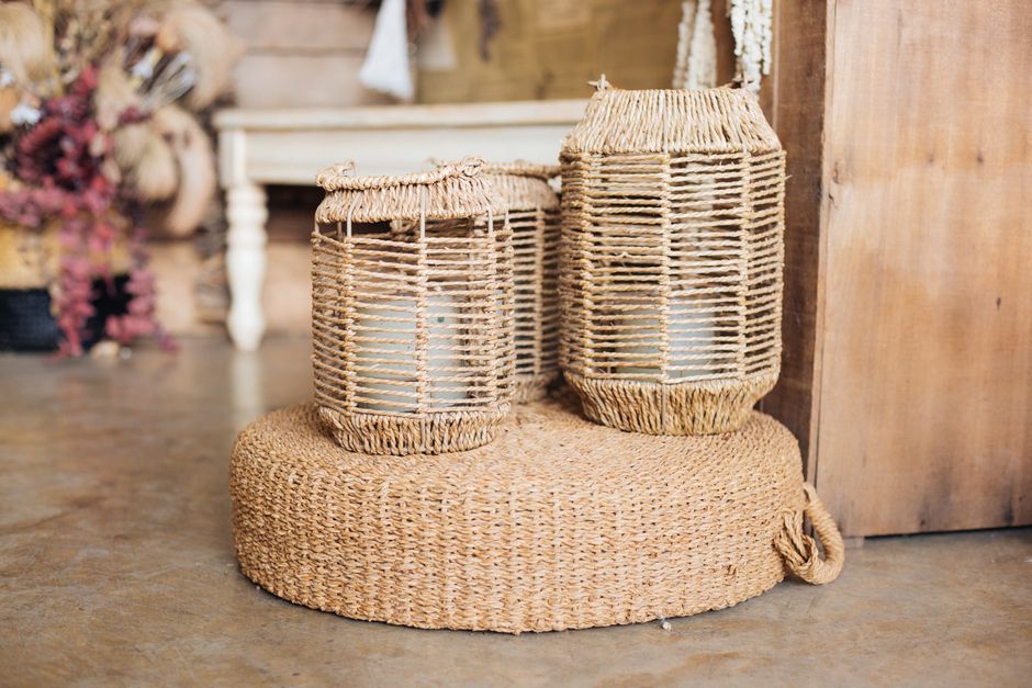 Rattan Lantern, 12″, by My Texas House – Just Only $15.44