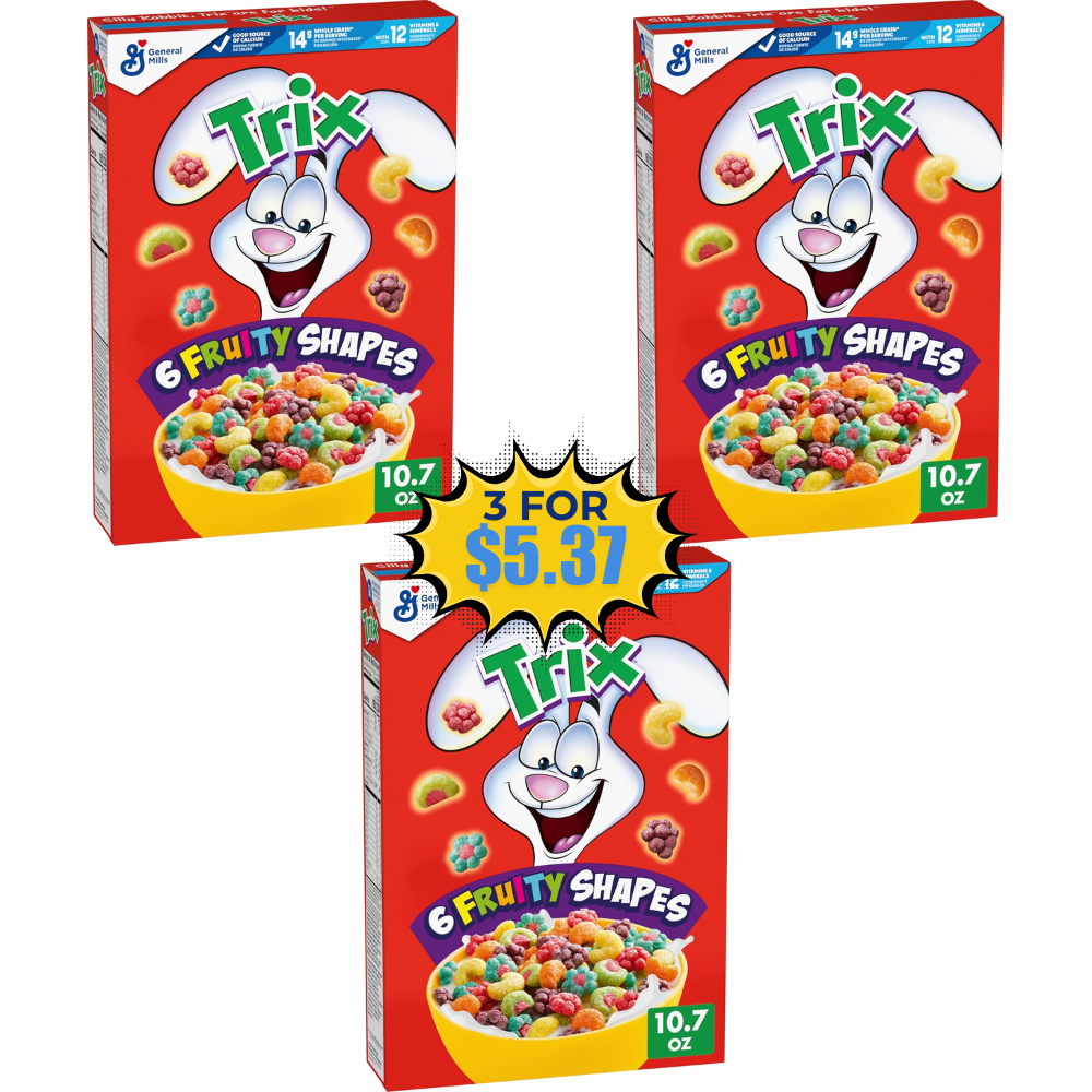 Trix Breakfast Cereal Deal: Free at Amazon