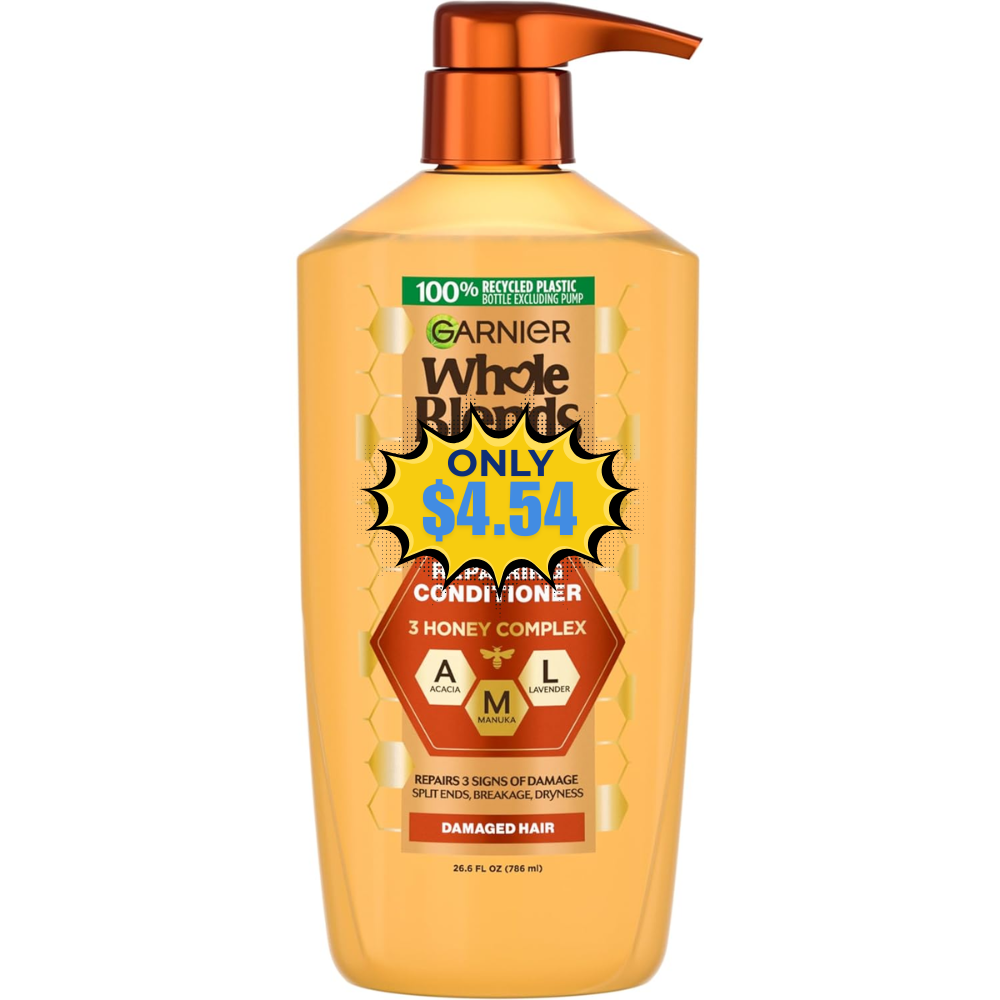 Garnier Whole Blends Repairing Conditioner Deal: Save 50% at Amazon