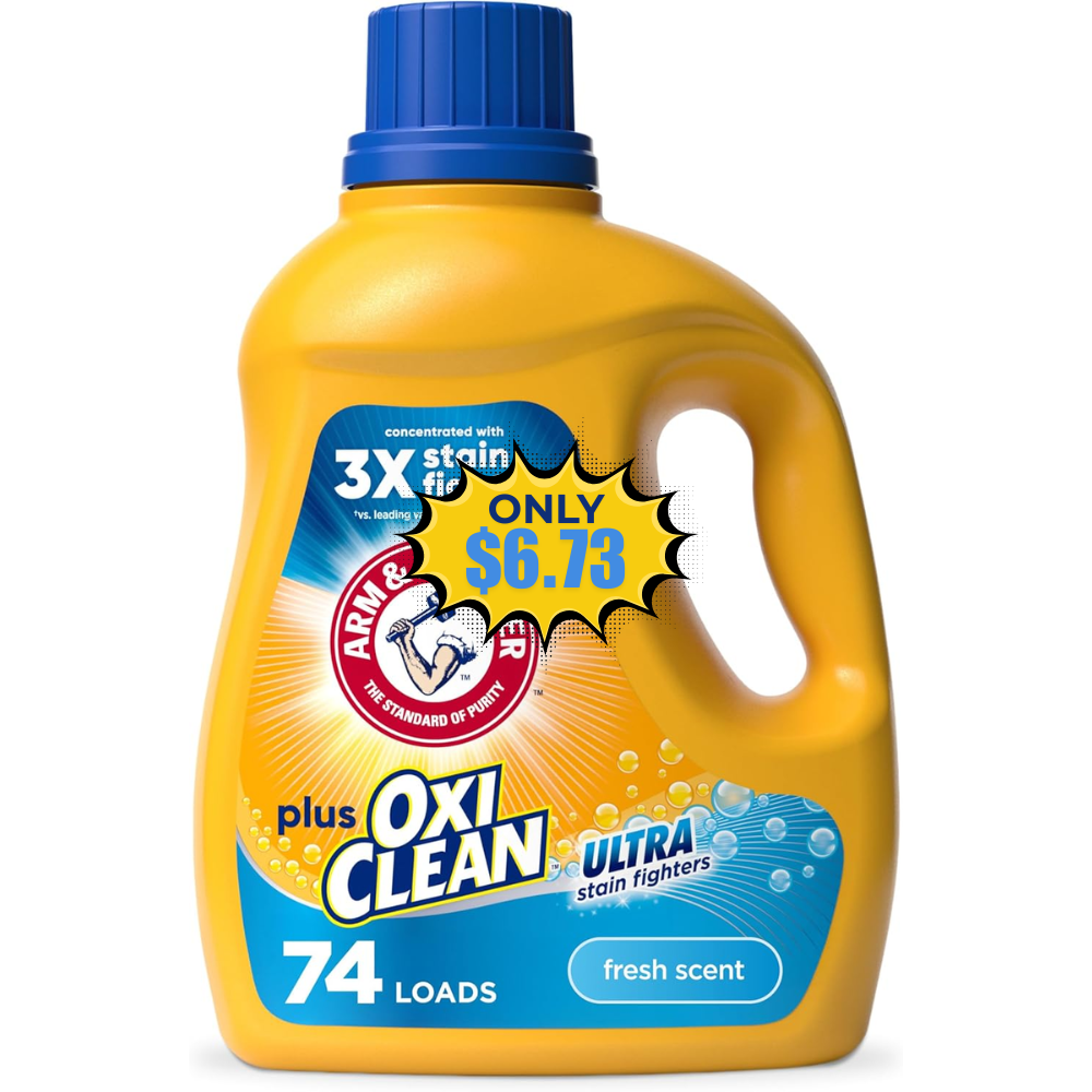 ARM & HAMMER Liquid Laundry Detergent Deal: 20% off at Amazon