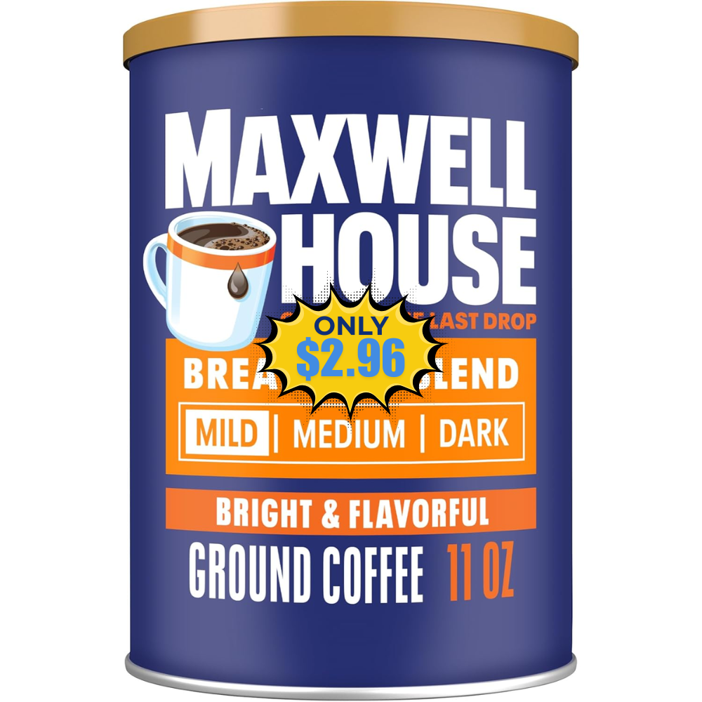 Maxwell House Ground Coffee Deal: Free at Amazon