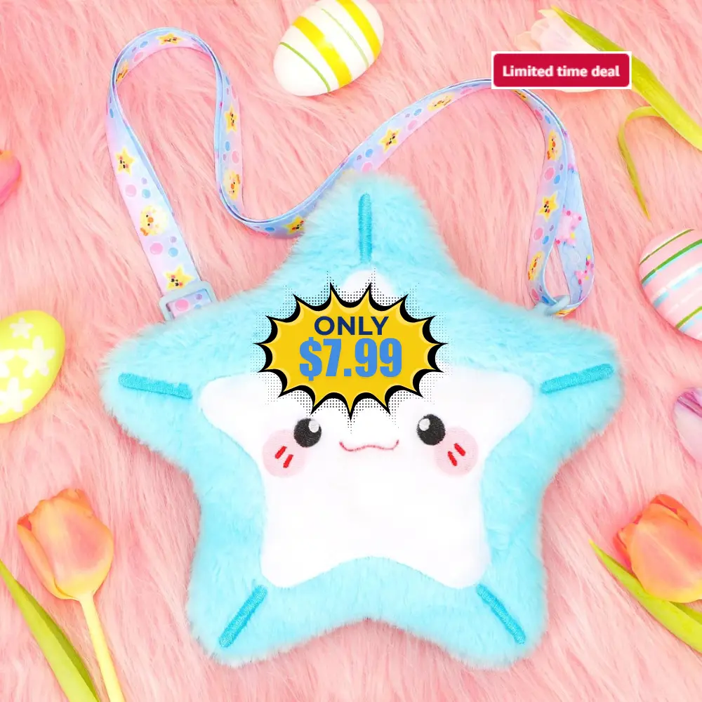 Plush Starfish Bag Kids Handbag Deal: Save 50% at Amazon