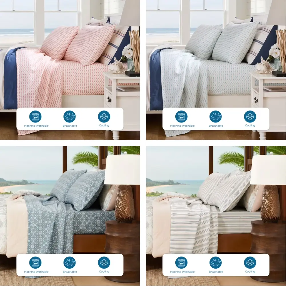 Coastal Living Cooling Sheet Set Deal: Save 50% at Walmart